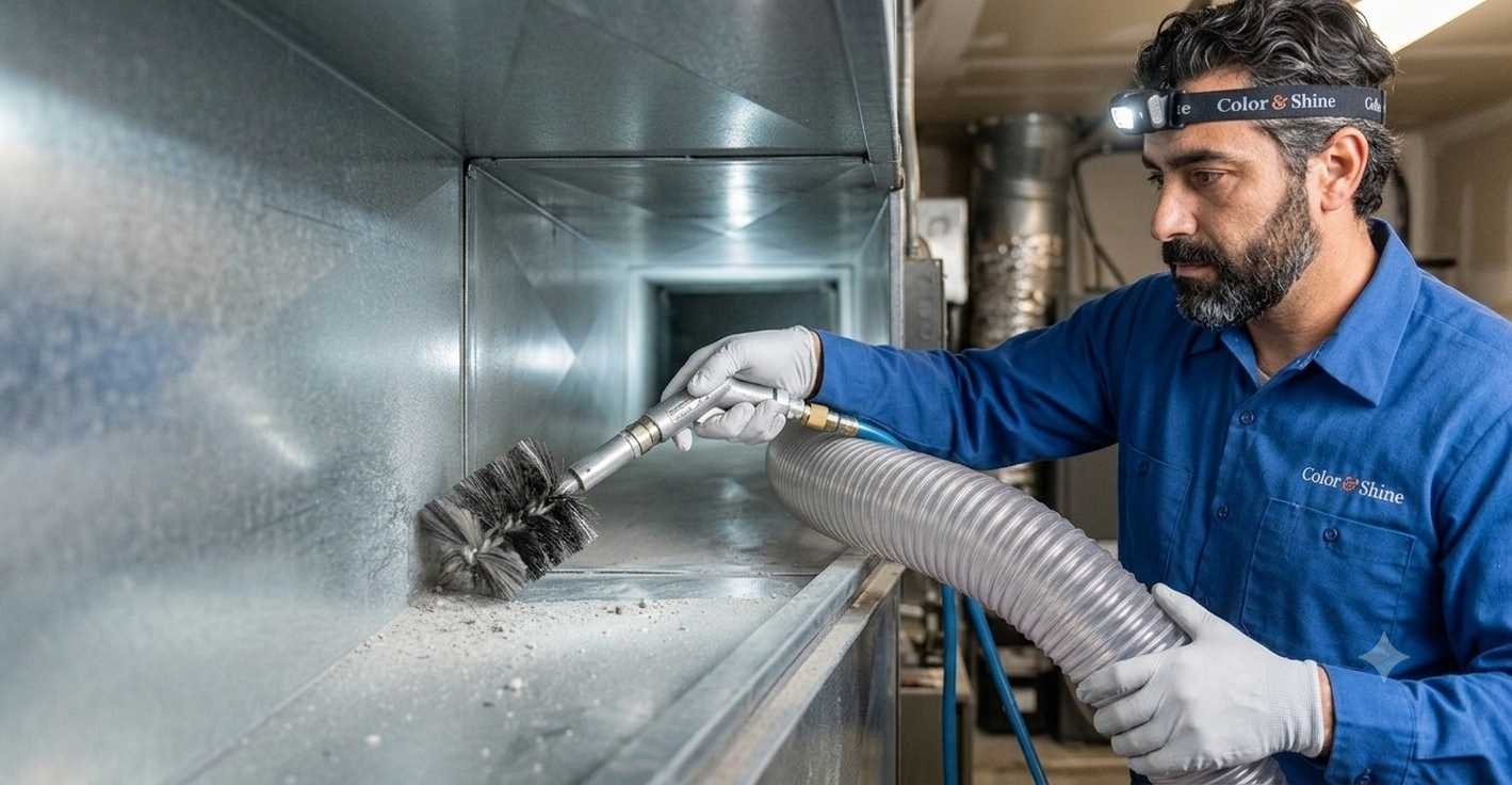 Air duct cleaning service